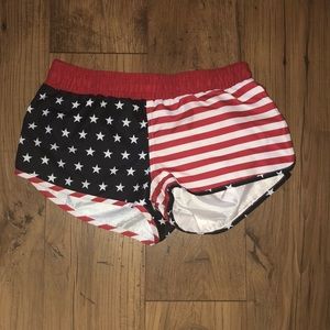American flag shorts